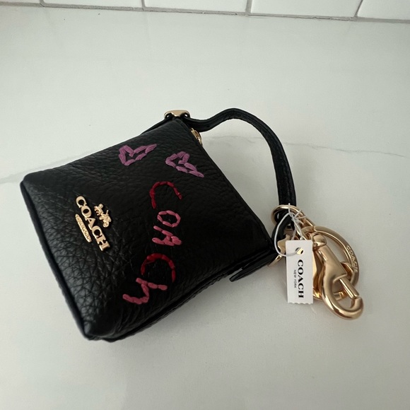 COACH 👛 MINI  BAG CHARM - Picture 4 of 13